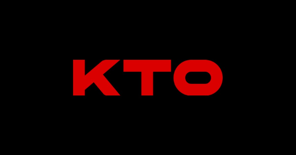 Imagem mostra logomarca da KTO