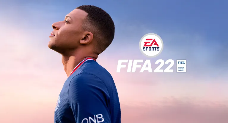 imagem mostra personagem do Fifa 22