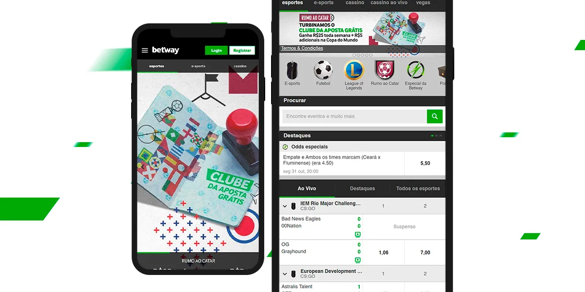 imagem App Mobile Betway