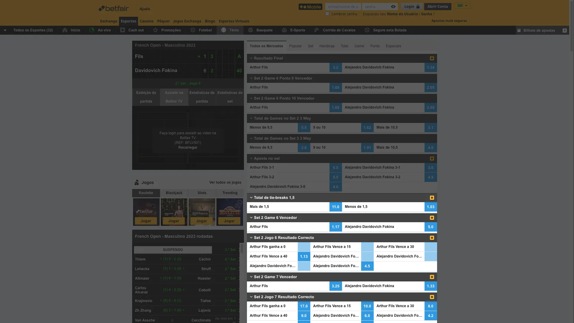 aposta jogos tenis betfair