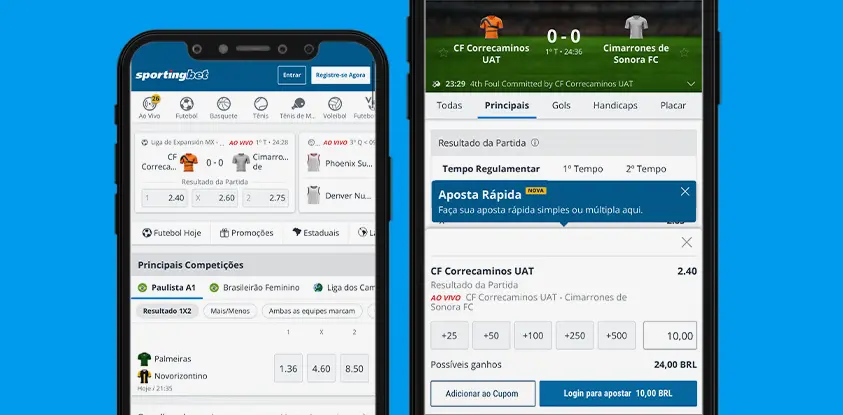 imagem ilustrativa como apostar sportingbet app