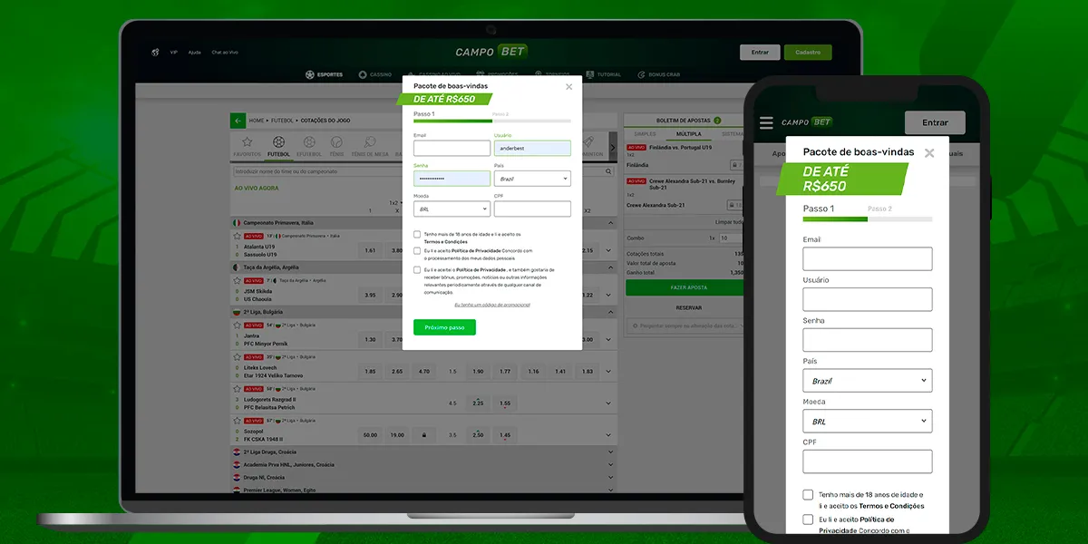 imagem registro Campobet